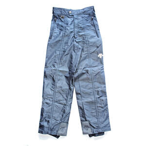 Descente Pants Mens 32 Black Full Side Zip Insulated Ski Snowboarding Outdoors